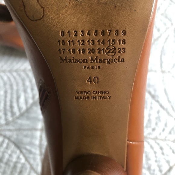 MAISON MARGIELA Calfskin Leather Open-toe Ankle Boots - Picture 4 of 13